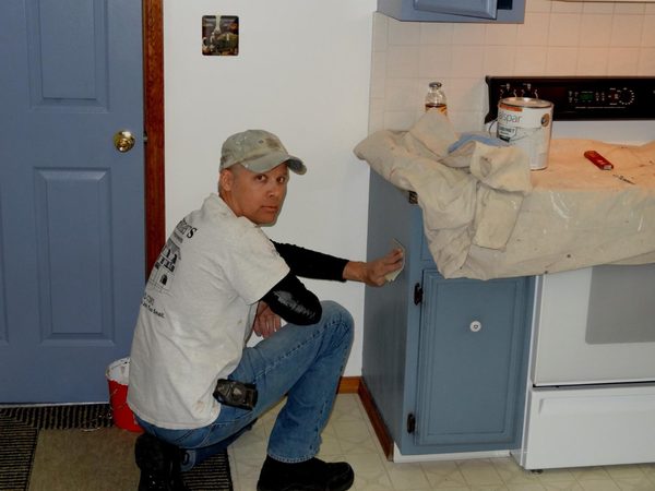Interior trim painting